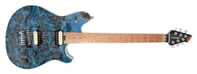 HP 2® Poplar Burl Transparent Blue Electric Guitar